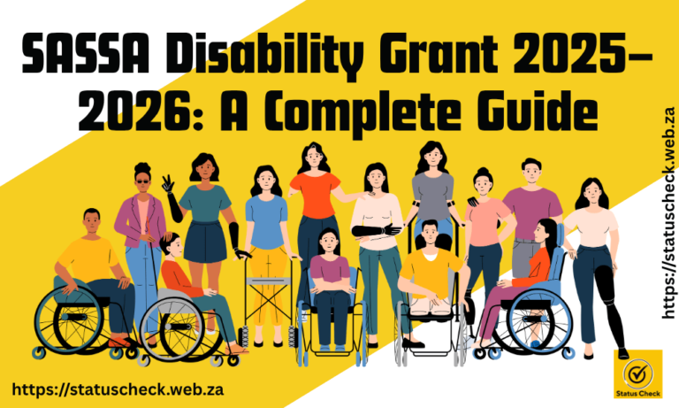 SASSA Disability Grant