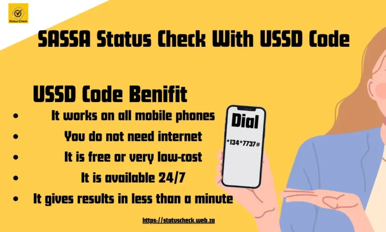 SASSA Status Check With USSD Code