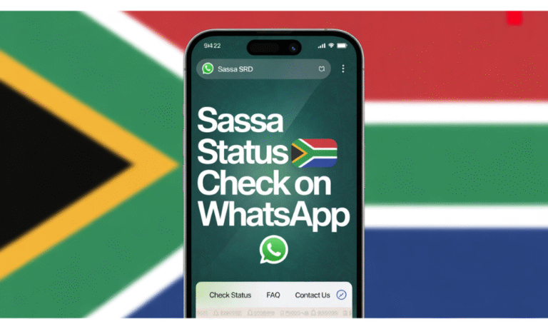 SASSA Status Check on WhatsApp