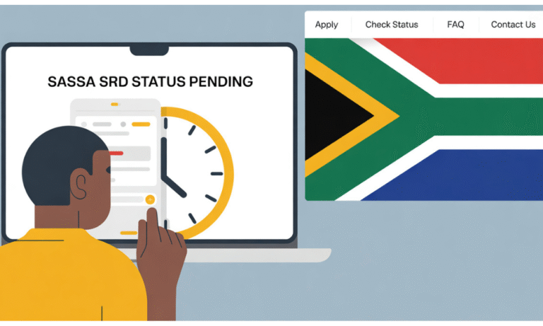 SRD SASSA Status Check Pending